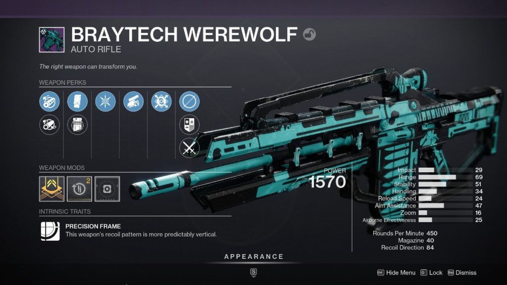 Destiny 2 Braytech Werewolf God Roll Guide (2022) Gamer Journalist