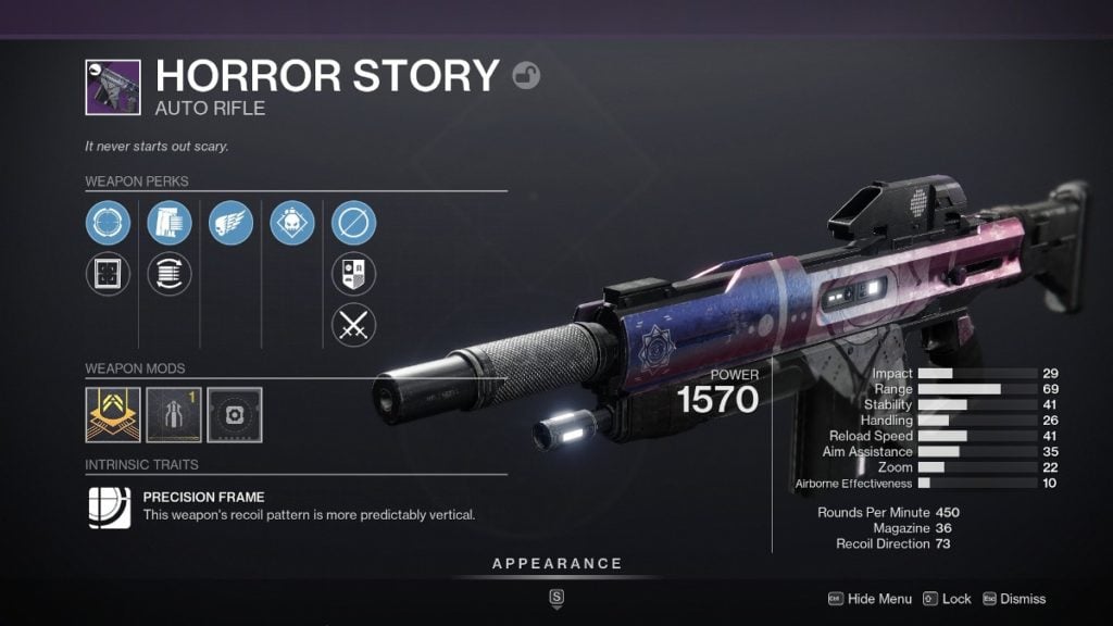 Destiny 2 Horror Story God Roll Guide (2022) Gamer Journalist