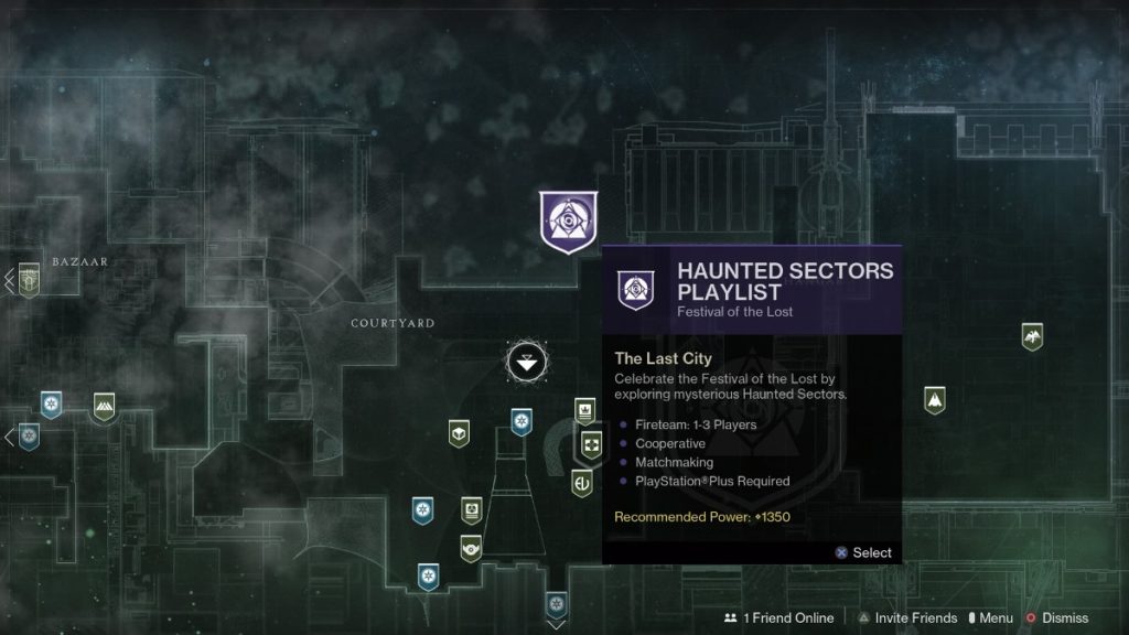 How to complete Happy Haunting Ground in Destiny 2 - Haunted Sector playlist in the Tower Director. 