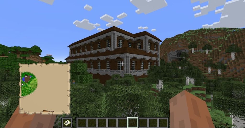 finding mansion in minecraft