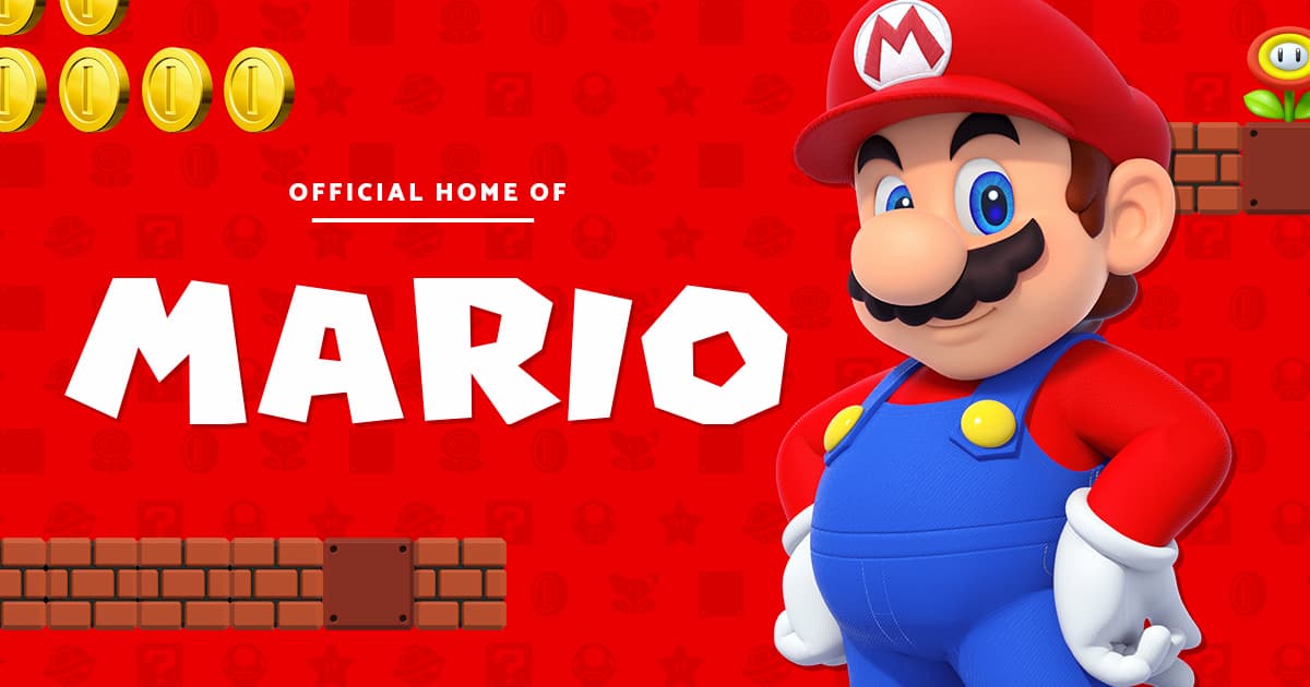official mario character cover image from nintendo
