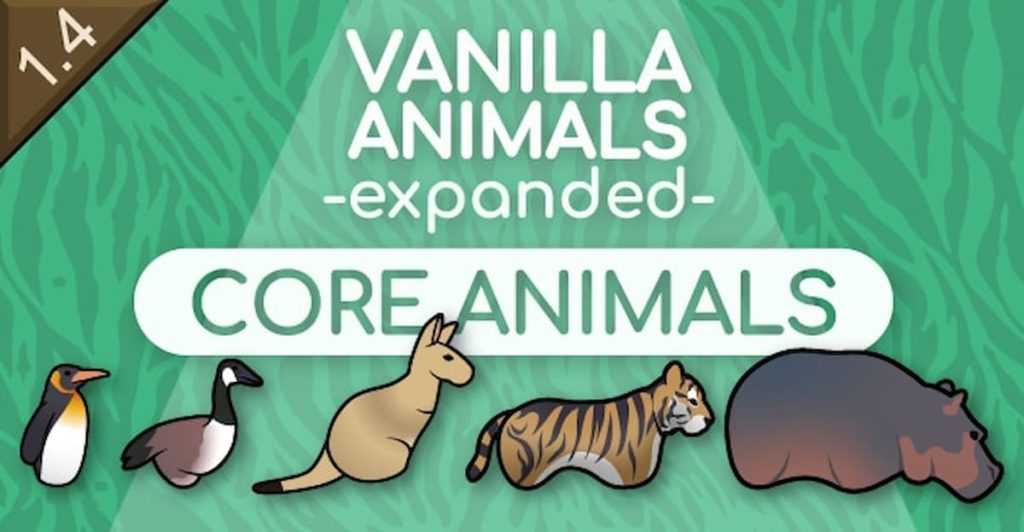 vanilla animals expanded mod in rimworld