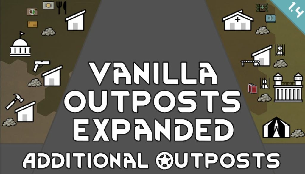 vanilla outposts expanded mod in rimworld