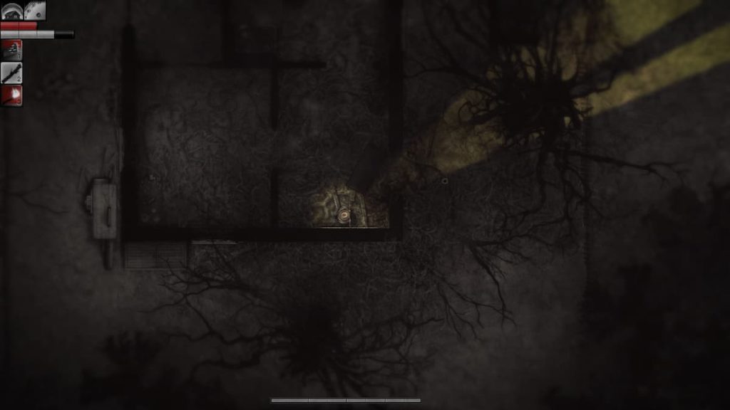 wardrobe in darkwood