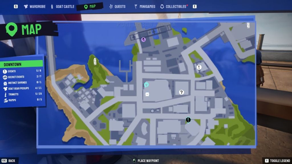 Big Bad Wolf location on the map