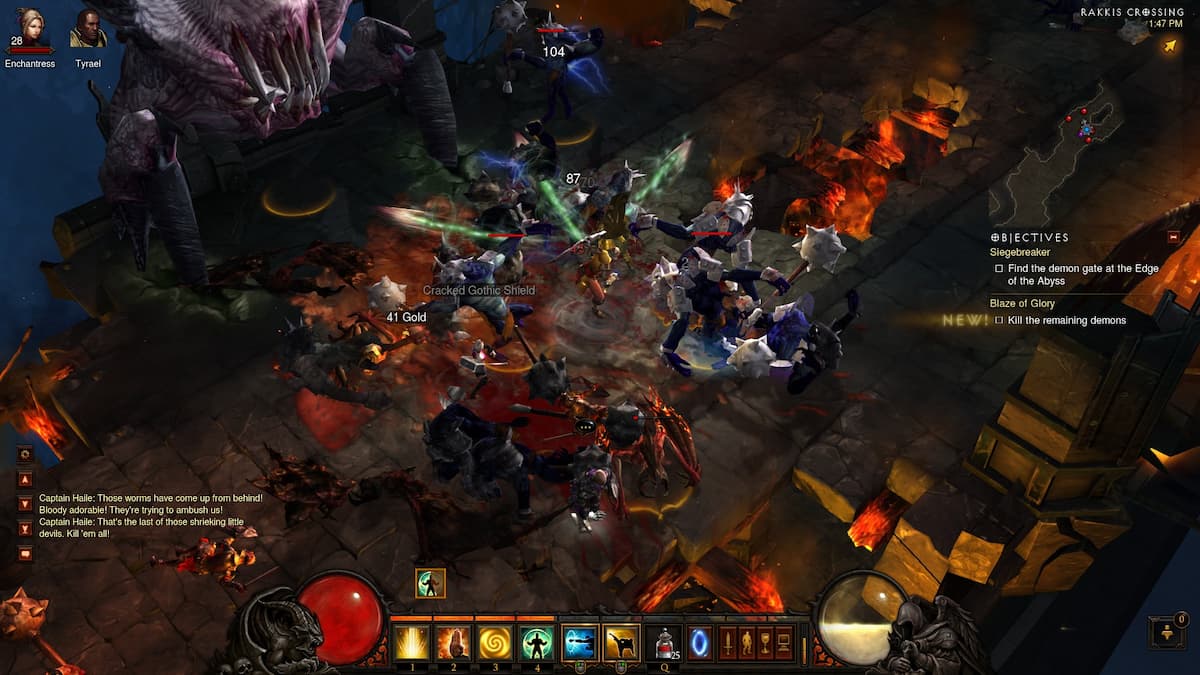 Fighting Multiple Enemies at Once in Diablo 3