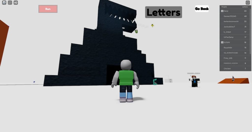 find the Alphabet lore letters - Roblox