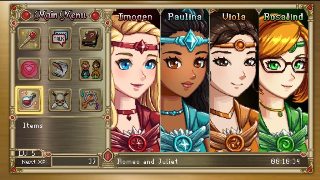 Items Menu Icon in This Way Madness Lies