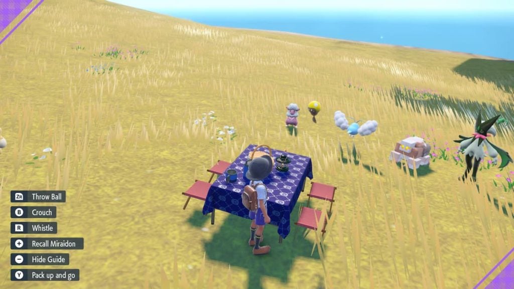 How to change the tablecloth in Pokemon Scarlet and Violet Gamer