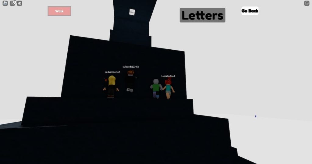 How to get JOKE Z BADGE in FIND THE ALPHABET LORE CHARACTERS - Roblox 