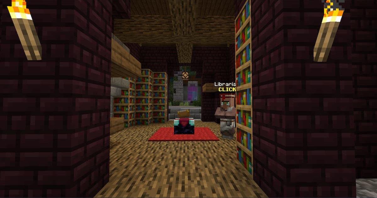 library in minecraft