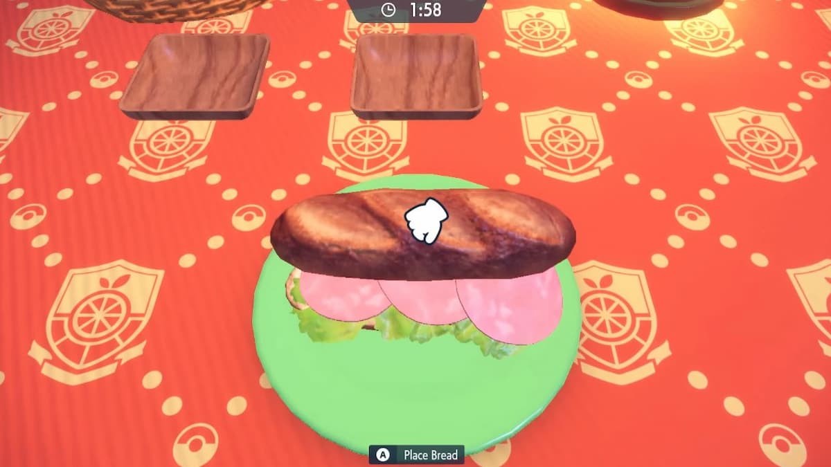 pokemon scarlet violet sandwich