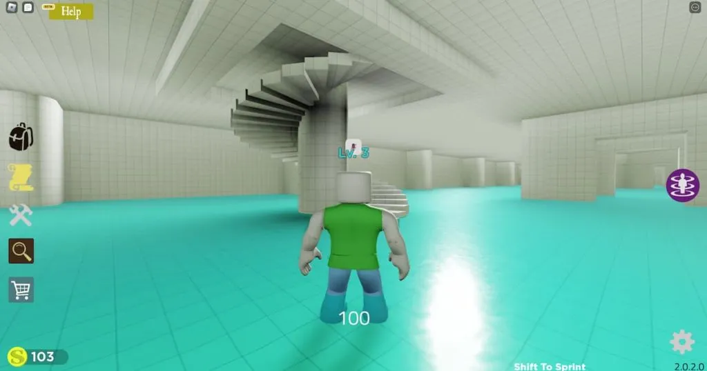 Level -33.1 of The Backrooms The Poolrooms - Roblox