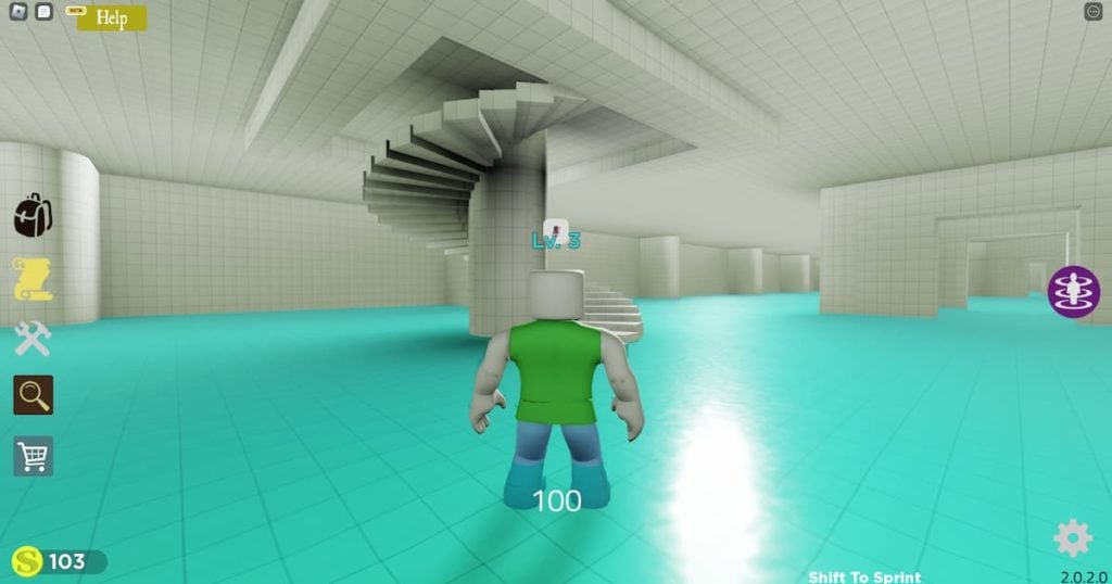 Level -33.1 of The Backrooms The Poolrooms - Roblox