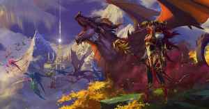 Dragonflight WoW official title cover