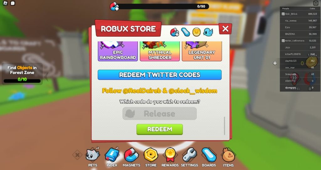 Ultimate Magnet Simulator Codes - Roblox - December 2023 