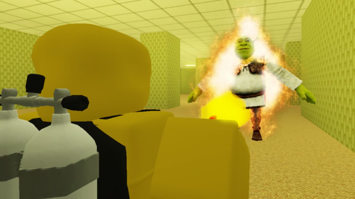 Encontrastes los back rooms - Roblox