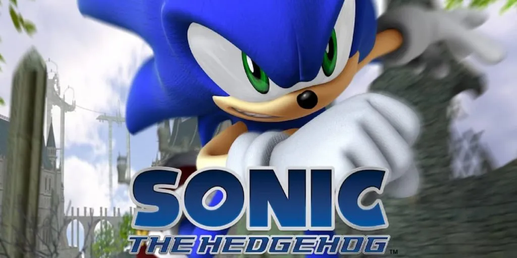 Sonic 06 title cover