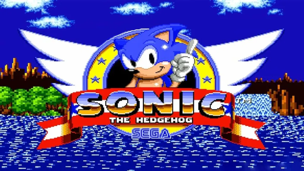 Sonic the Hedgehog 91 title screen