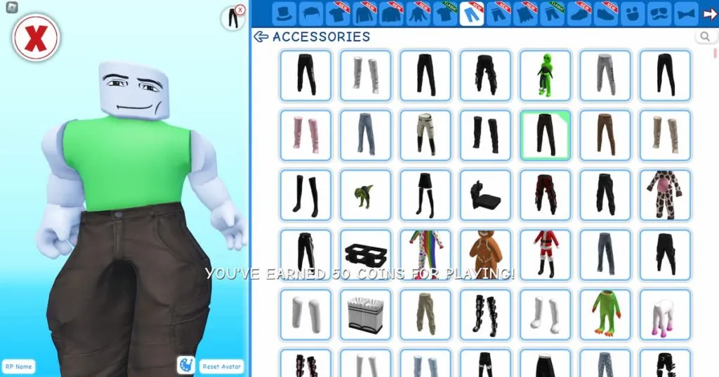 How to get the thick legs in Roblox Meepcity Gamer Journalist