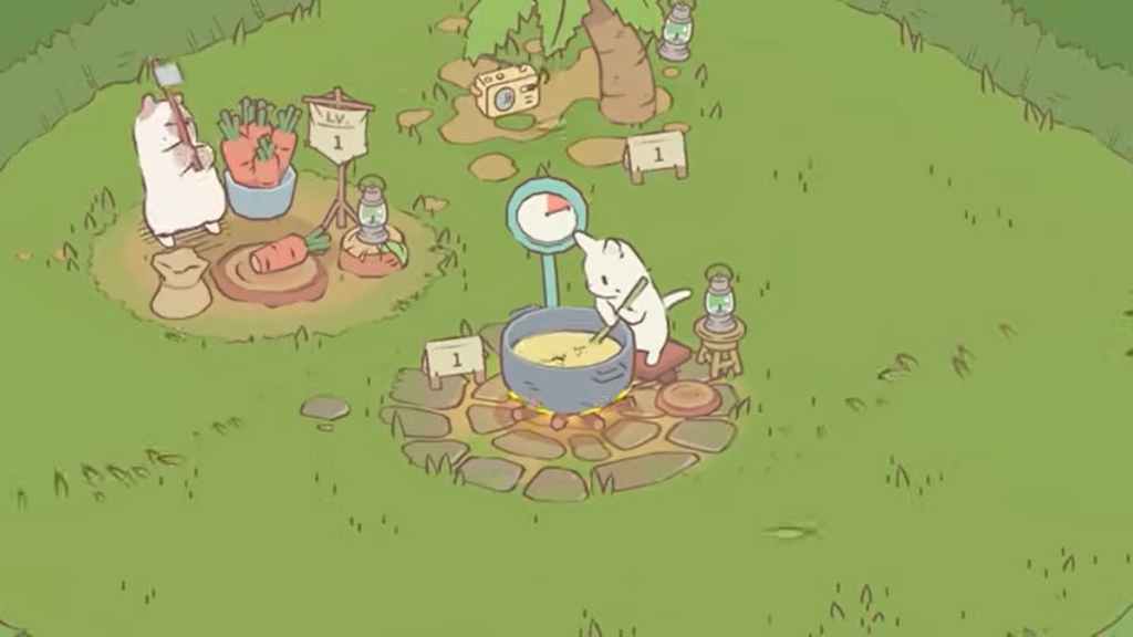 Cats Making Soup in Cats and Soup