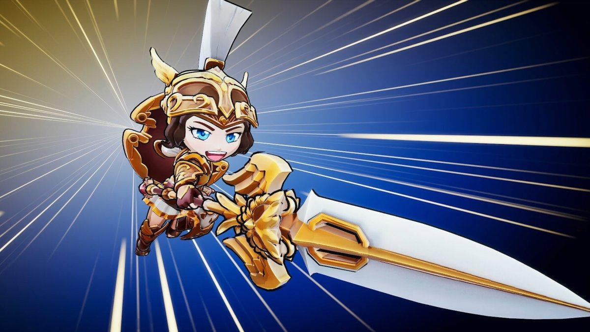 Athena attacking