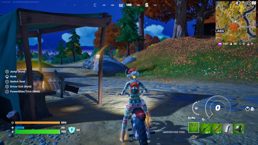 Dirt Bike at Retail Row