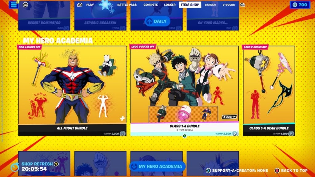 Popular Anime and Manga Franchise My Hero Academia Crosses Over To Fortnite  - mxdwn Games