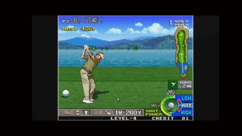 ACA Neo Geo Golf Screenshot