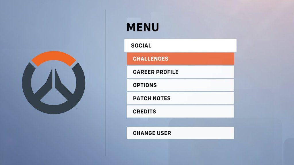 Overwatch 2 Menu Screen