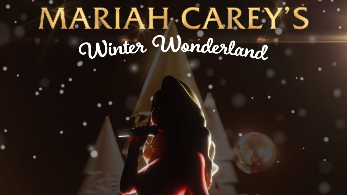 Mariah Carey's Winter Wonderland Roblox character