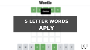 Words with APLY