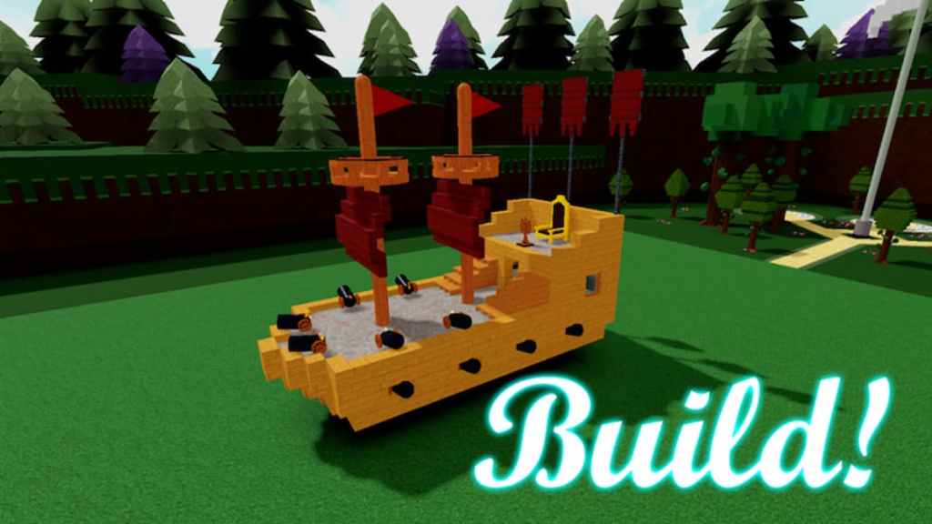 ROBOZÃO MECHA NO CONSTRUA UM BARCO POR TESOURO NO ROBLOX - Build