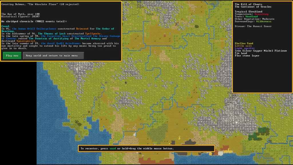 dwarf fortress world