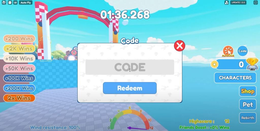 Flying Race Clicker Codes (December 2023) - Gamer Journalist