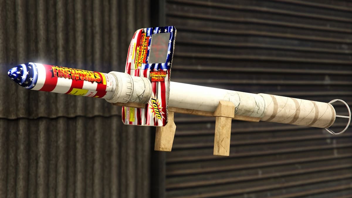 gta online fireworks launcher