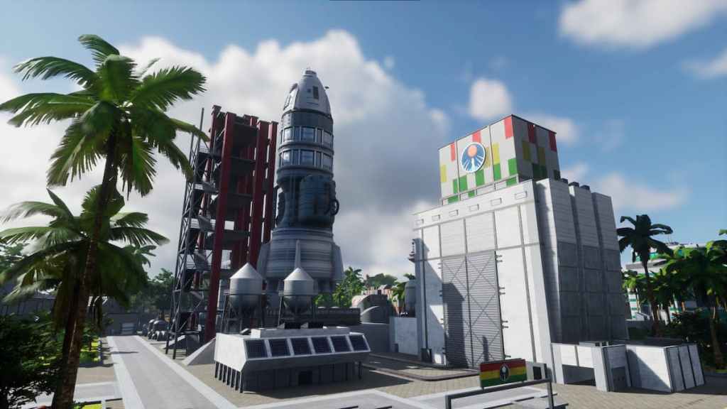 How to build the Spaceport Complex in Tropico 6: New Frontiers building