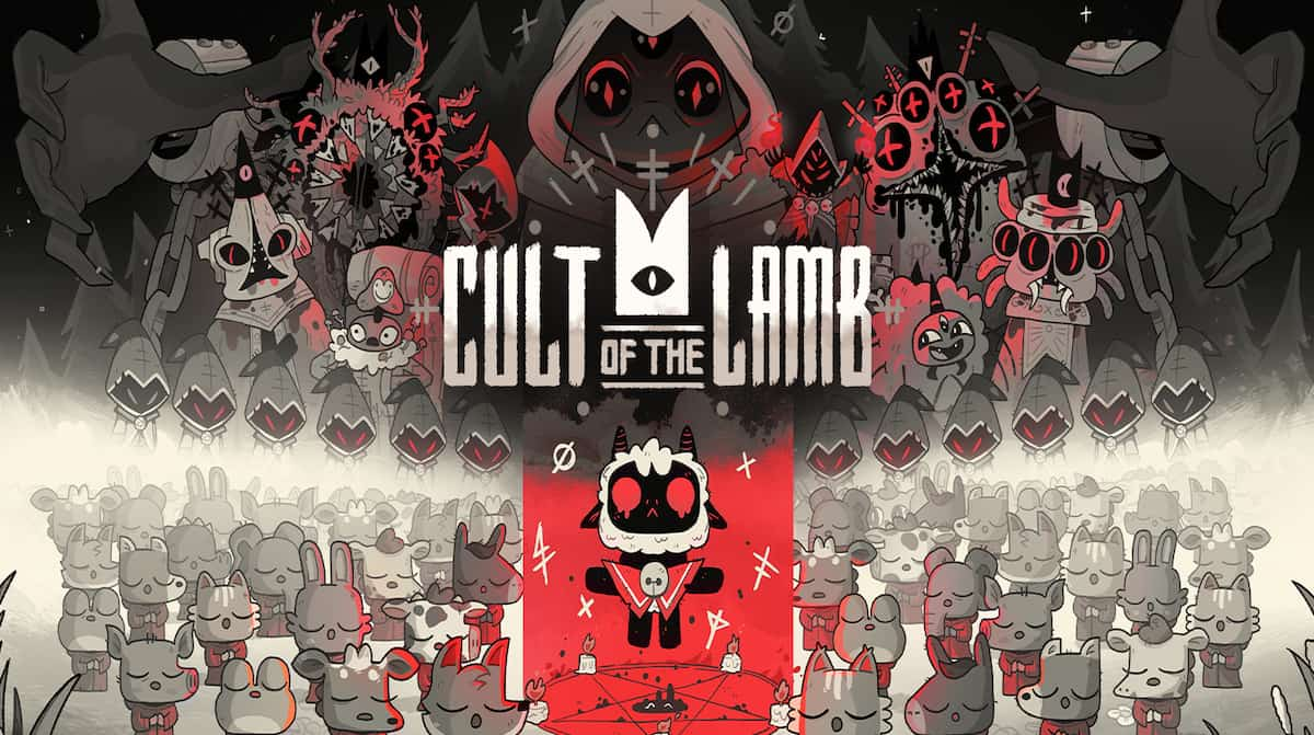 Cult of the lamb ютуб. Cult of the Lamb игра. Cult of the Lamb картинки. Cult of the Lamb арты. Cult of the Lamb Постер.