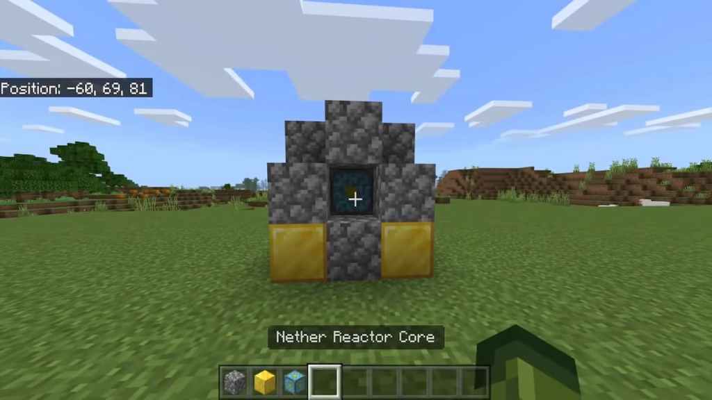 How To Create A Nether Reactor In Minecraft Pe Gamer Journalist