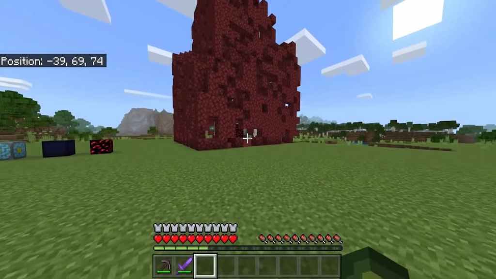 minecraft pe netherrack