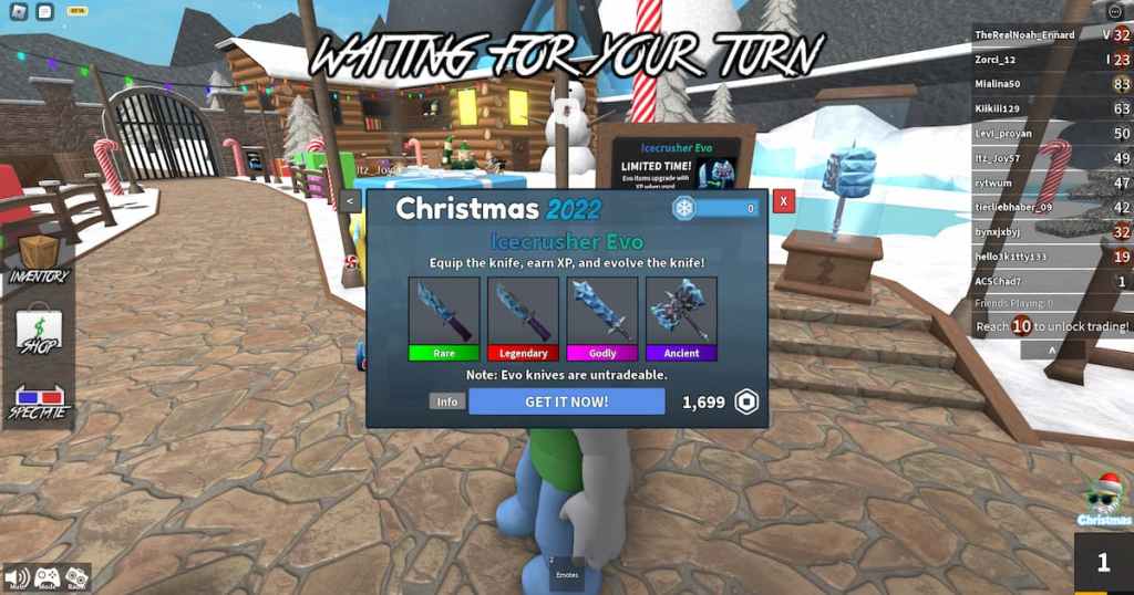 How to get ALL Icecrusher EVO Items in MM2 