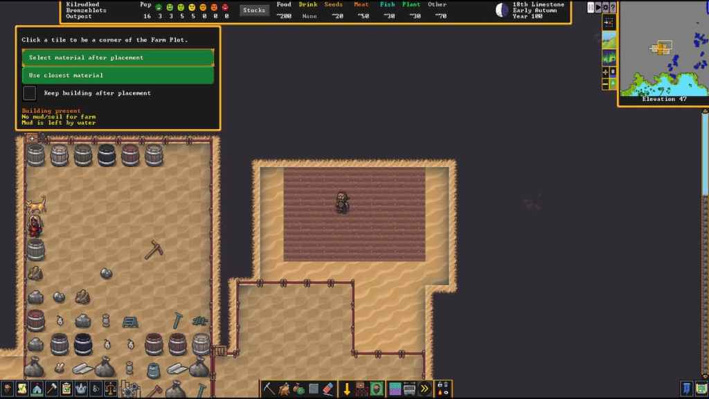 planting in dwarf fortress