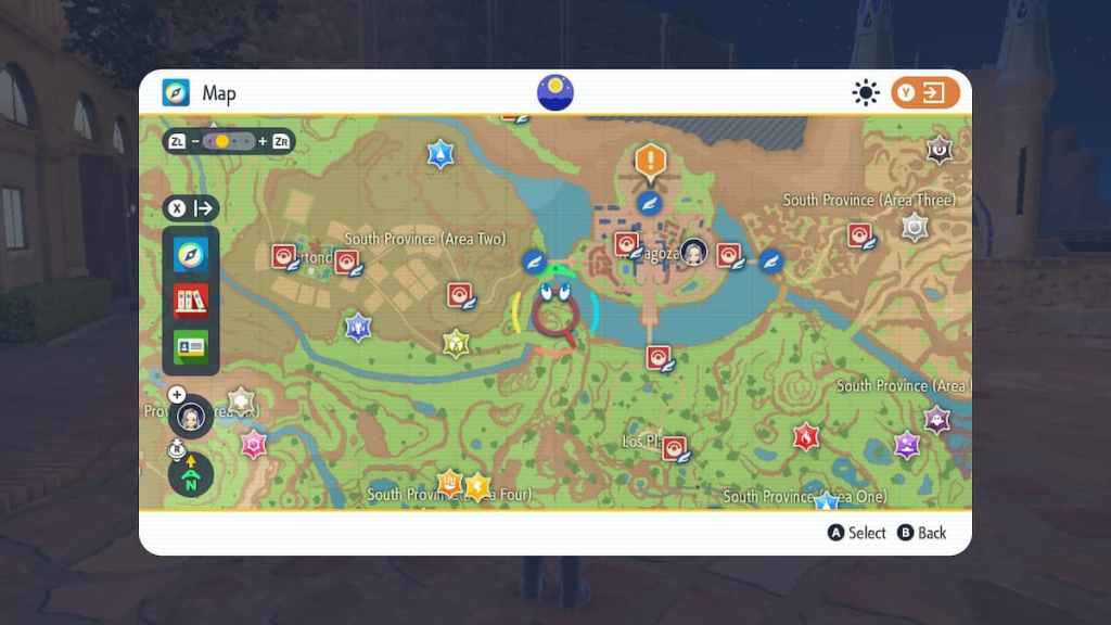 pokemon scarlet violet locked map