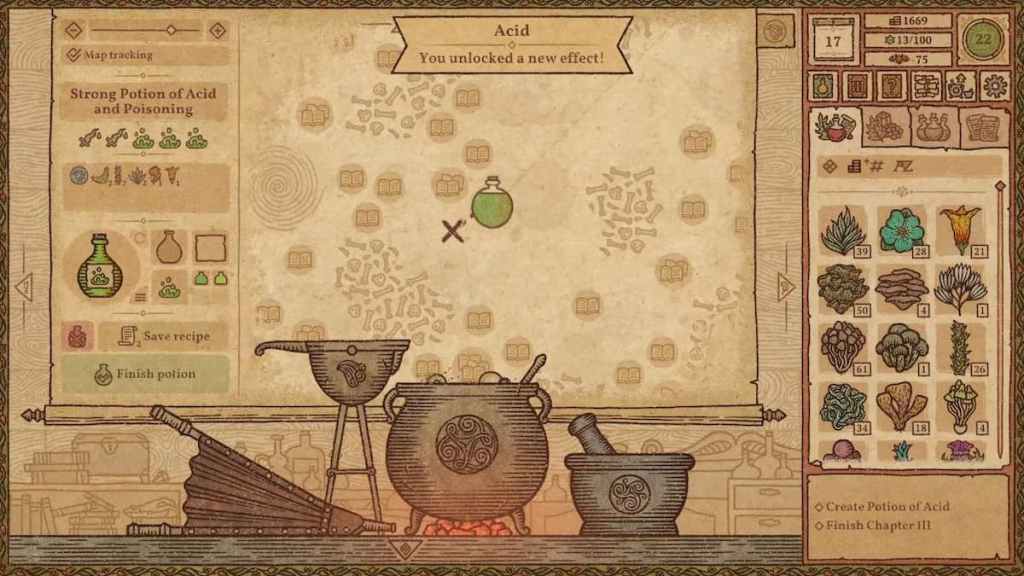 potion craft acid