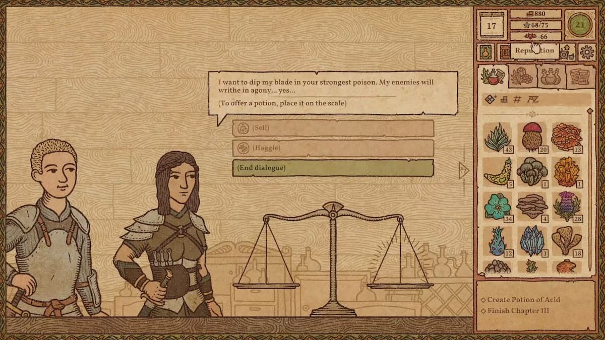 Potion Craft How to Make Acid Gamer Journalist