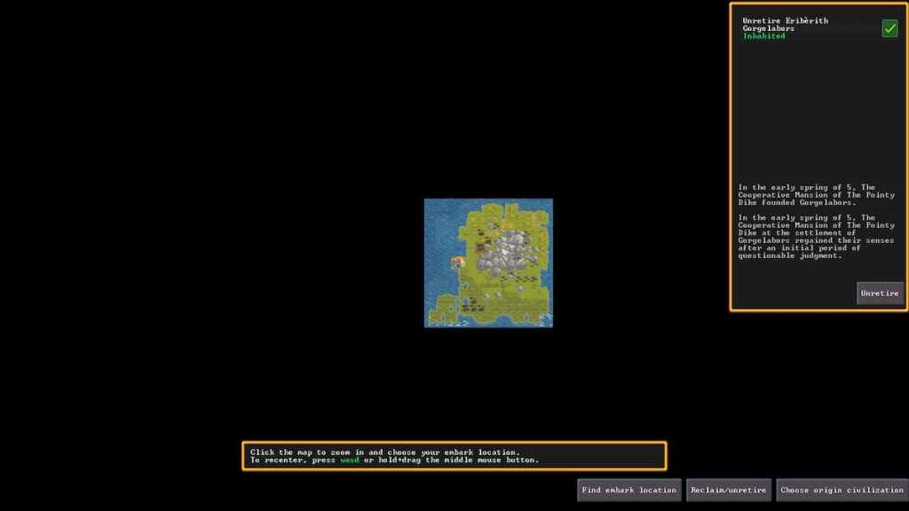 reclaiming in dwarf fortress