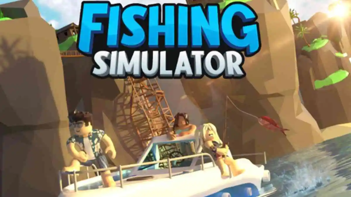 Fishing simulator game Roblox