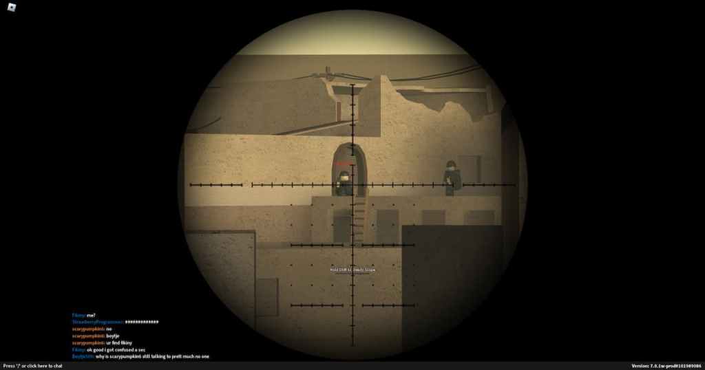 sniper in phantom forces