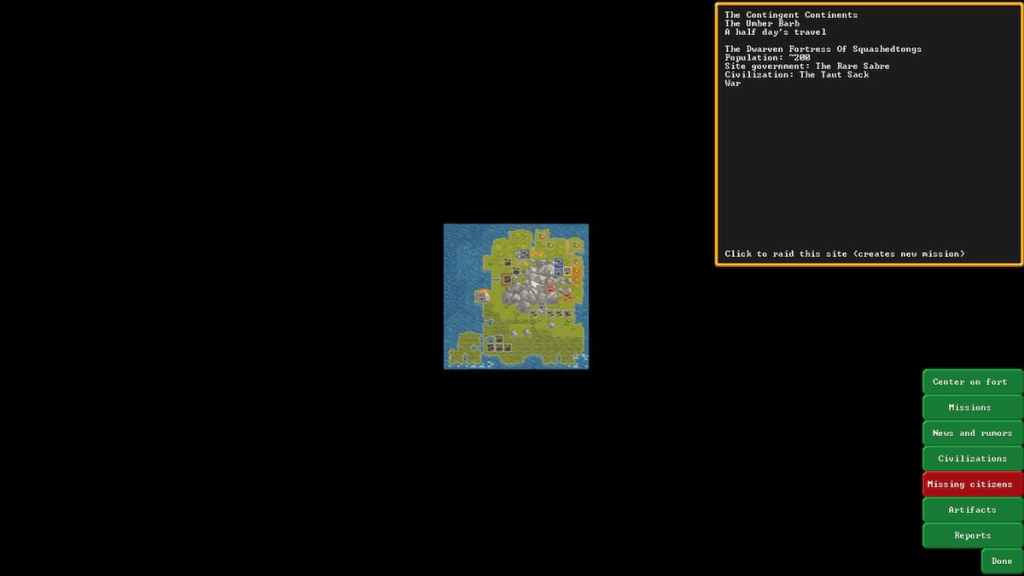 war in dwarf fortress