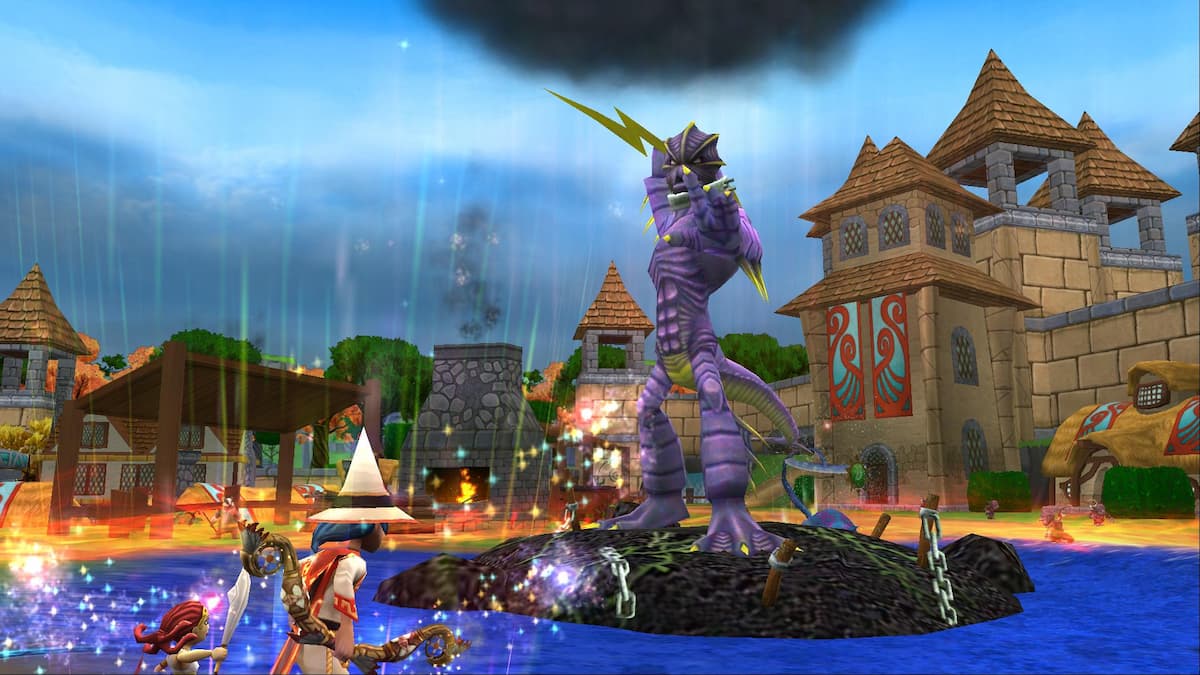 A screenshot of the Wizard101 gameplay